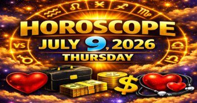 July 9 – 2026: Horoscope for All Zodiac Signs | Thursday’s Celestial Predictions for Love, Career, Money & Health