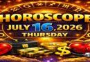 July 16: 2026 – Horoscope for All Zodiac Signs | Thursday’s Celestial Predictions for Love, Career, Money & Health