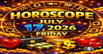 July 17: 2026 – Horoscope for All Zodiac Signs | Friday’s Celestial Predictions for Love, Career, Money & Health