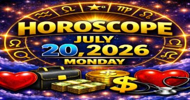 July 20: 2026 – Horoscope for All Zodiac Signs | Monday’s Celestial Predictions for Love, Career, Money & Health