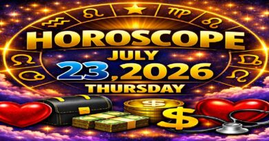 July 23: 2026 – Horoscope for All Zodiac Signs | Thursday’s Celestial Predictions for Love, Career, Money & Health
