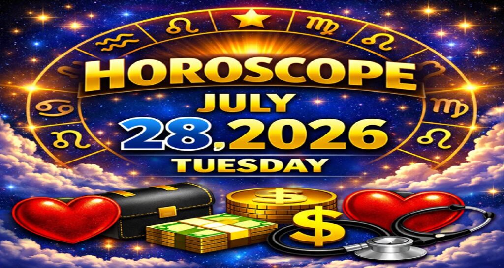 Tuesday's Celestial Forecasts for Love, Work, Finances, and Health | July 28, 2026 - Horoscope for Every Zodiac Sign