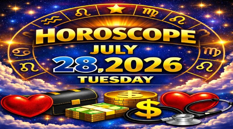 Tuesday's Celestial Forecasts for Love, Work, Finances, and Health | July 28, 2026 - Horoscope for Every Zodiac Sign