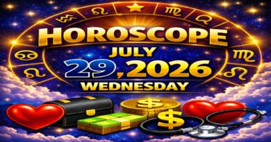 July 29: 2026 – Horoscope for All Zodiac Signs | Wednesday’s Celestial Predictions for Love, Career, Money & Health