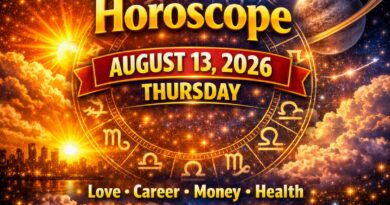 August 13: 2026 – Horoscope for All Zodiac Signs | Thursday’s Celestial Insights