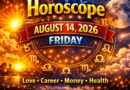 August 14: 2026 – Horoscope for All Zodiac Signs | Friday’s Cosmic Predictions