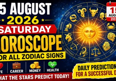 15 August 2026: Saturday Horoscope | Daily Astrology Predictions for All Zodiac Signs