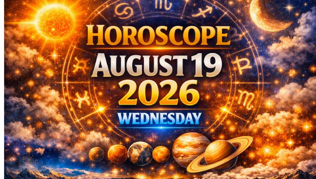 19 August 2026: Wednesday - Horoscope Today | Astrology Predictions for All Zodiac Signs