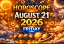 21 August 2026: Friday - Horoscope Today | Astrology Predictions for All Zodiac Signs