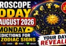 Horoscope for August 24 - 2026: Monday Forecasts for Every Sign of the Zodiac: Love, Work, Finances, and Health