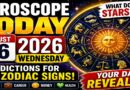 Horoscope for 26 August 2026: Wednesday Astrology Predictions for All Zodiac Signs