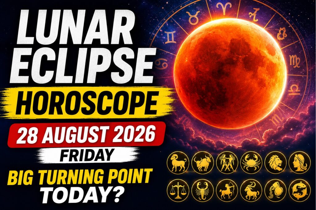 August 28 - 2026: Horoscope Today | Lunar Eclipse Brings a Turning Point — What Friday Holds for Aries, Taurus, Gemini and All Zodiac Signs