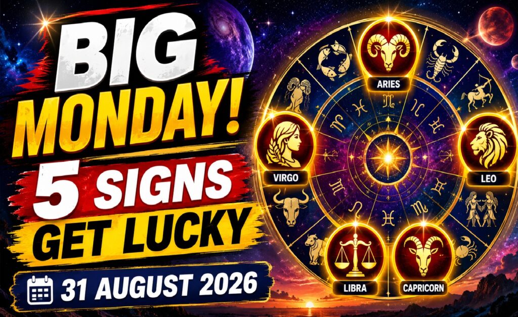 Horoscope Today - August 31, 2026: Big Monday for Aries, Leo, Virgo, Libra and Capricorn — See What the Stars Predict