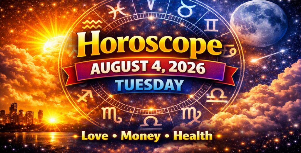 August 4 – 2026: Horoscope for All Zodiac Signs | Tuesday’s Celestial Forecast