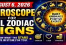 August 6: 2026 – Horoscope for All Zodiac Signs | Thursday’s Celestial Guidance for Love, Career, Money & Health