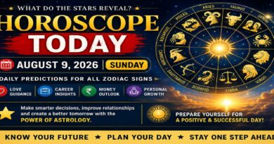 August 9: 2026 - Horoscope Today | Daily Astrology Predictions for All Zodiac Signs