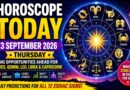 Horoscope Today - September 3, 2026: Big Opportunities Ahead for Aries, Gemini, Leo, Libra and Capricorn
