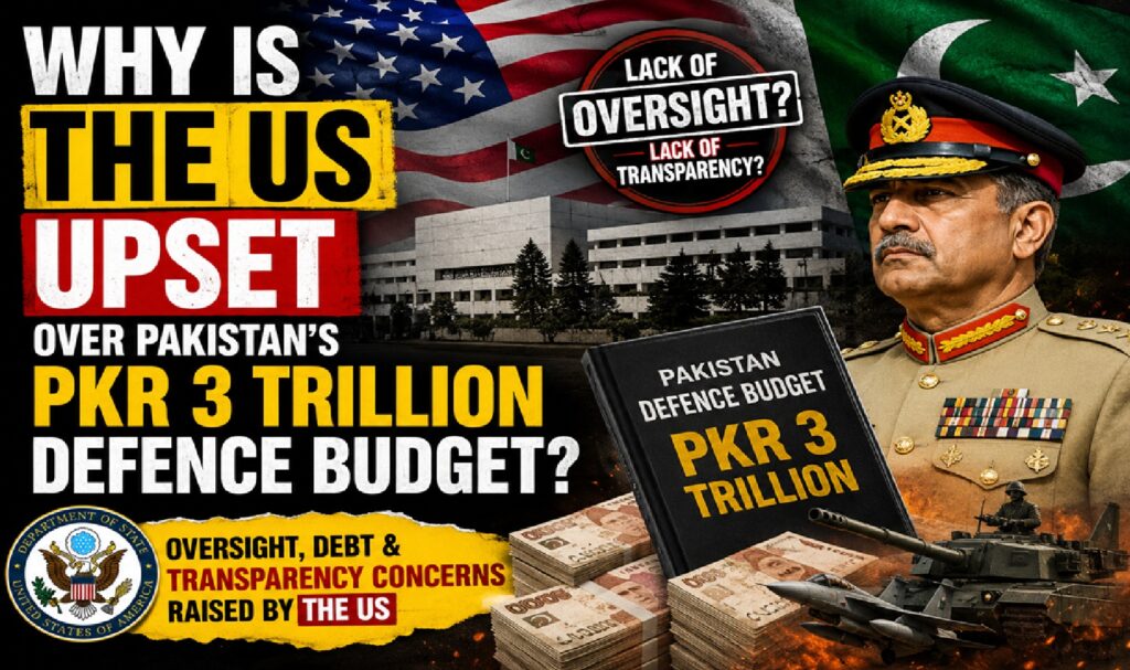 Why Is Pakistan’s Ally, the US, Concerned About Its PKR3 Trillion Defence Budget?