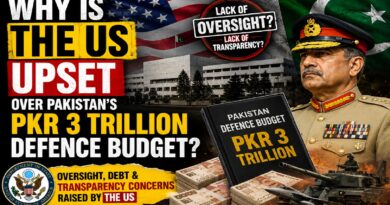 Why Is Pakistan’s Ally, the US, Concerned About Its PKR3 Trillion Defence Budget?