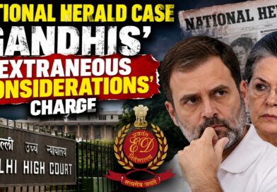 Gandhis Question ED Action in National Herald Case, Cite ‘Extraneous Considerations’