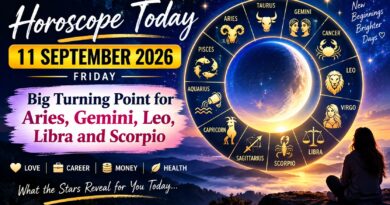 Horoscope Today - September 11, 2026: Big Turning Point for Aries, Gemini, Leo, Libra and Scorpio
