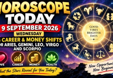 Horoscope Today - September 9, 2026: Big Career & Money Shifts for Aries, Gemini, Leo, Virgo and Scorpio
