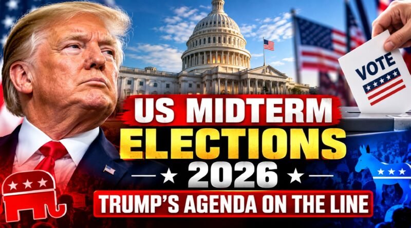 US Capitol building ahead of the November 3, 2026 midterm elections, with control of Congress and President Donald Trump's agenda at stake.